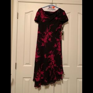 Donna Ricco Dresses - Donna Ricco Black and fushia dress Donna Ricco Dresses - Donna Ricco Black and fushia dress